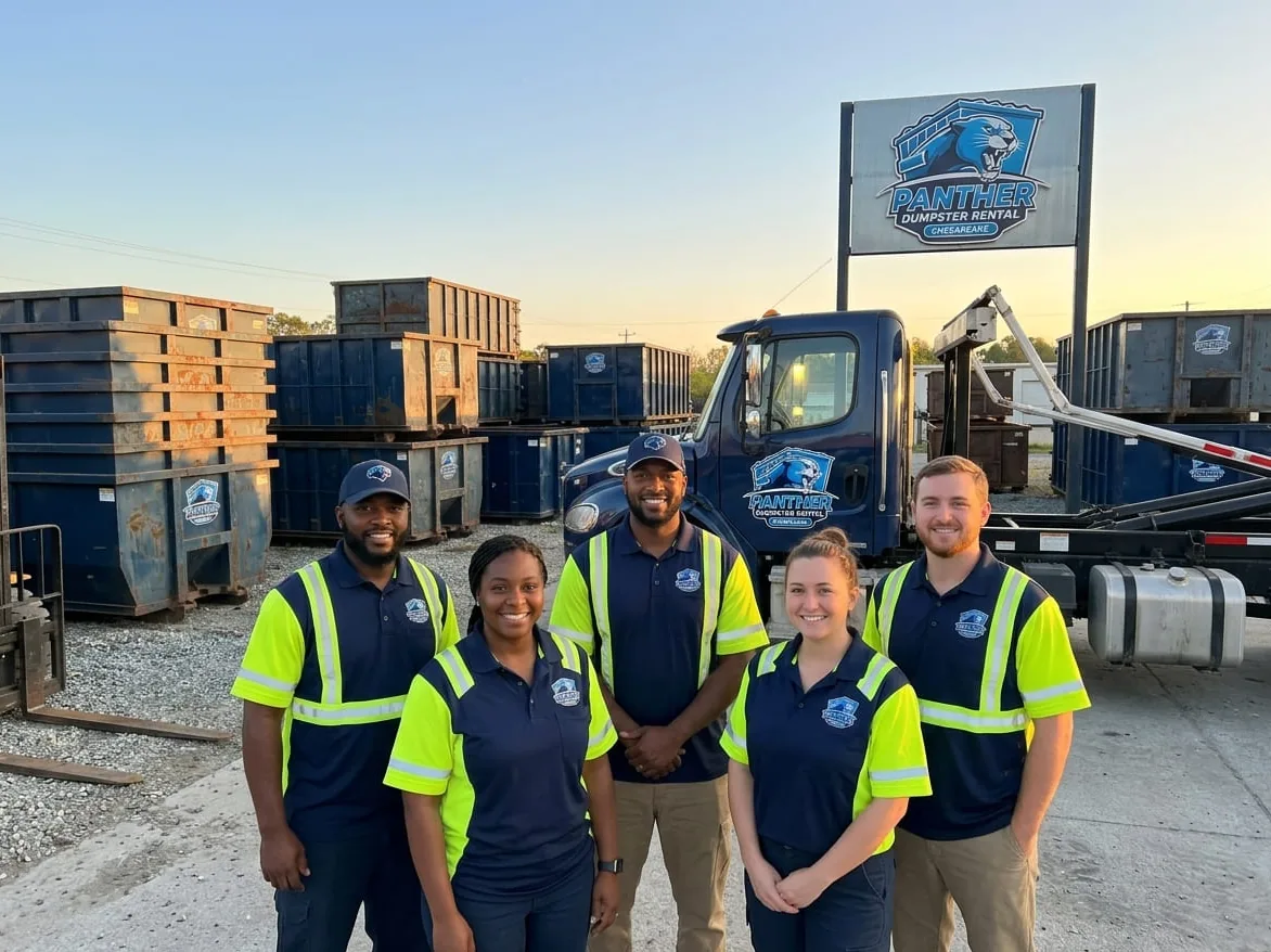 Dumpster rental service in Edinburgh, VA