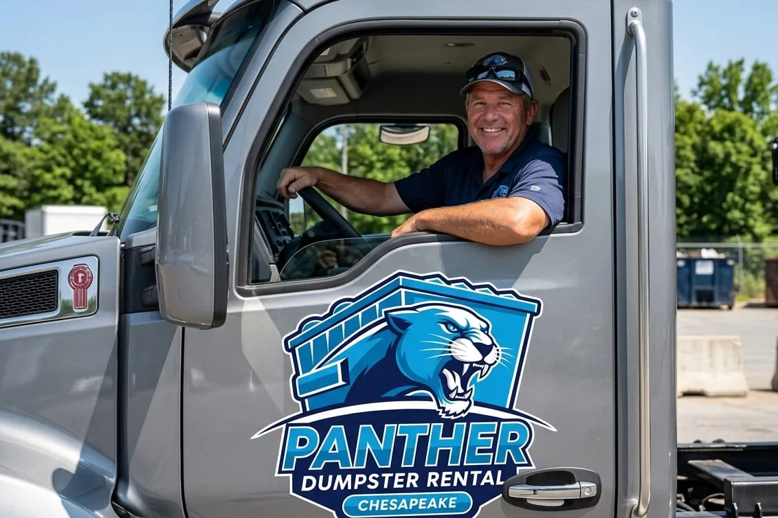 Estate Cleanout Dumpsters in Chesapeake, VA