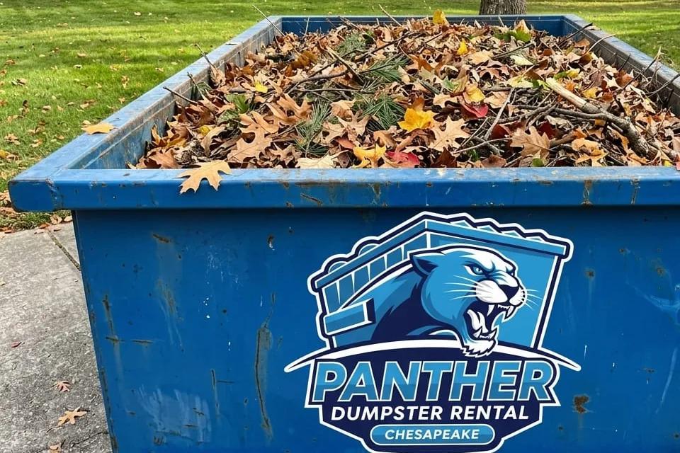 Storm Cleanup Dumpster Rental in Chesapeake, VA