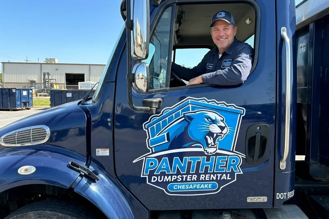 Same-Day Dumpster Rental in Chesapeake, VA