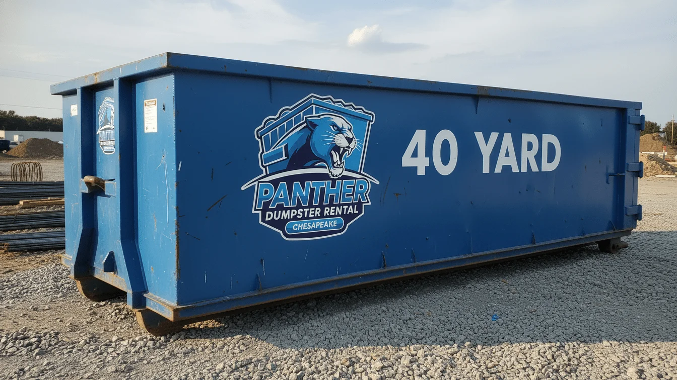 40 Yard Dumpster Rental Chesapeake VA